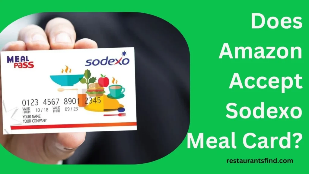 Does Amazon Accept Sodexo Meal Card, can we use sodexo card in amazon
