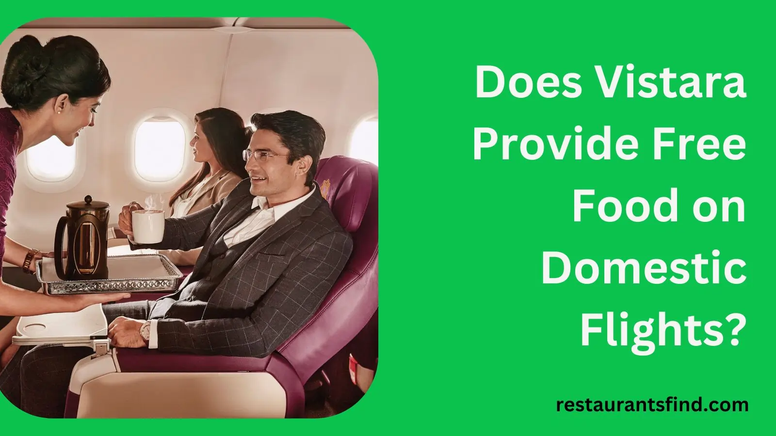 Does Vistara Provide Free Food on Domestic Flights