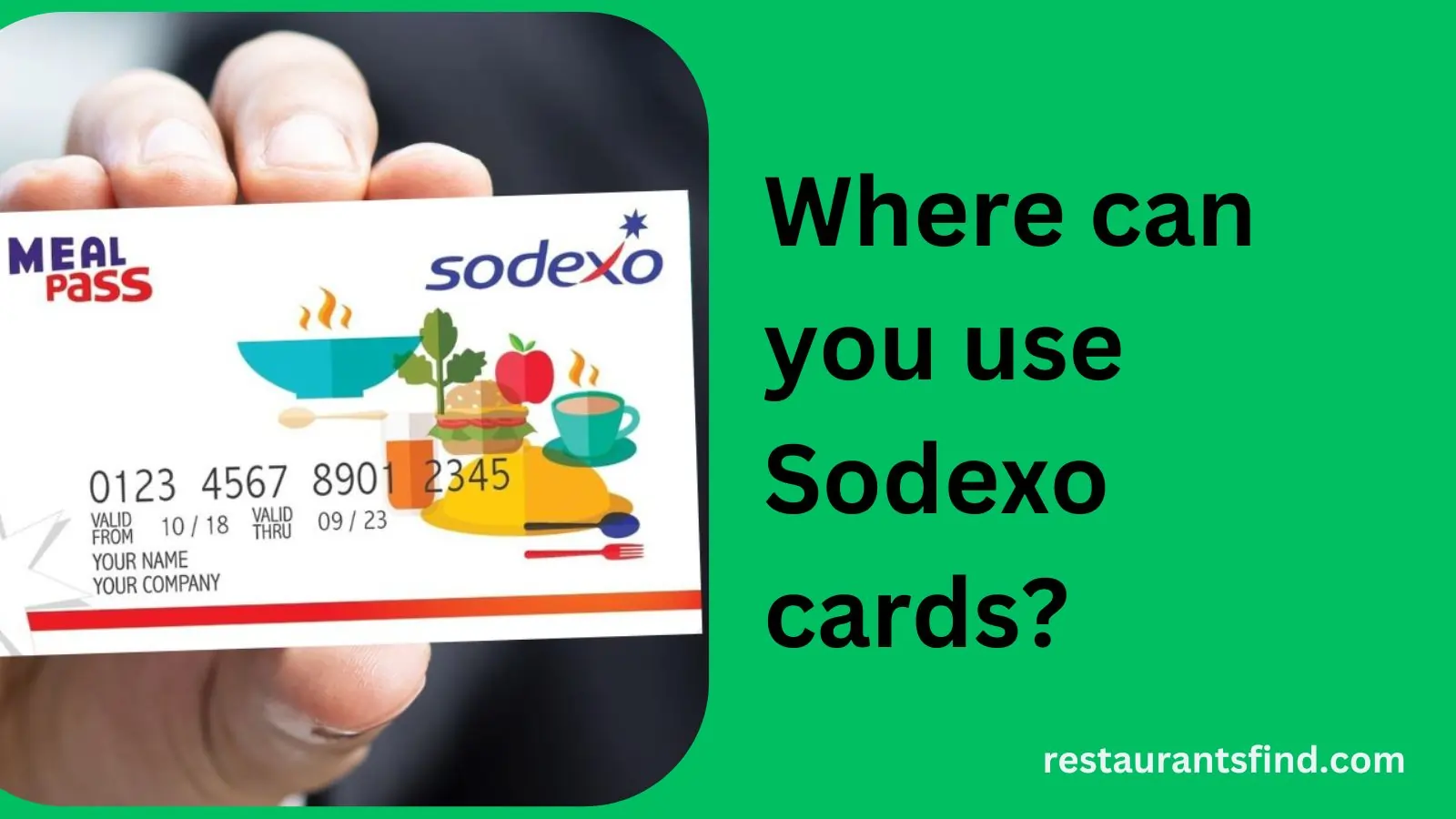 Where Can You Use Sodexo Cards?