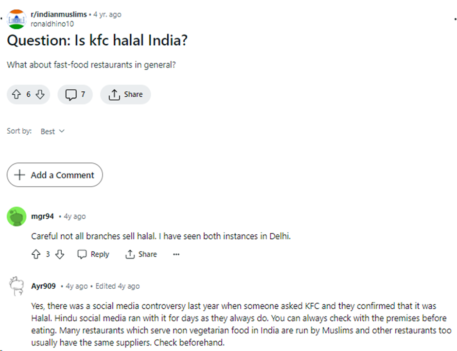 Is KFC Halal In India? A Guide For Muslim Consumers Restaurants Find