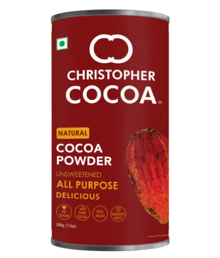 Christopher Cocoa, Natural Cocoa Powder, Unsweetened