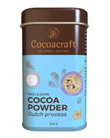 Cocoacraft Dark Cocoa Powder with 20% Cacao Butter