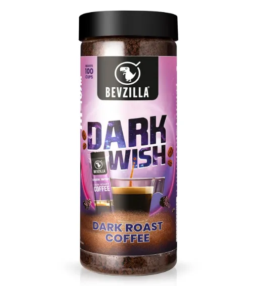 Bevzilla Black Roast (Dark Wish) Strong Coffee