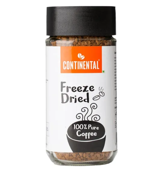 Continental Freeze Dried Pure Instant Coffee Powder