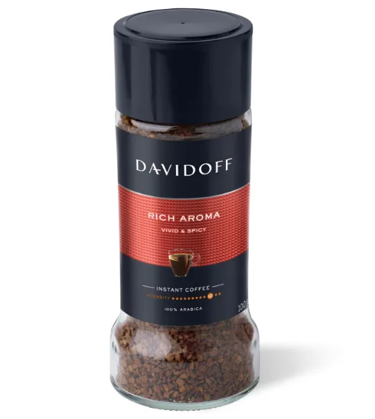 Davidoff Rich Aroma Instant Coffee 100% Arabica