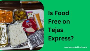 Is Food Free on Tejas Express