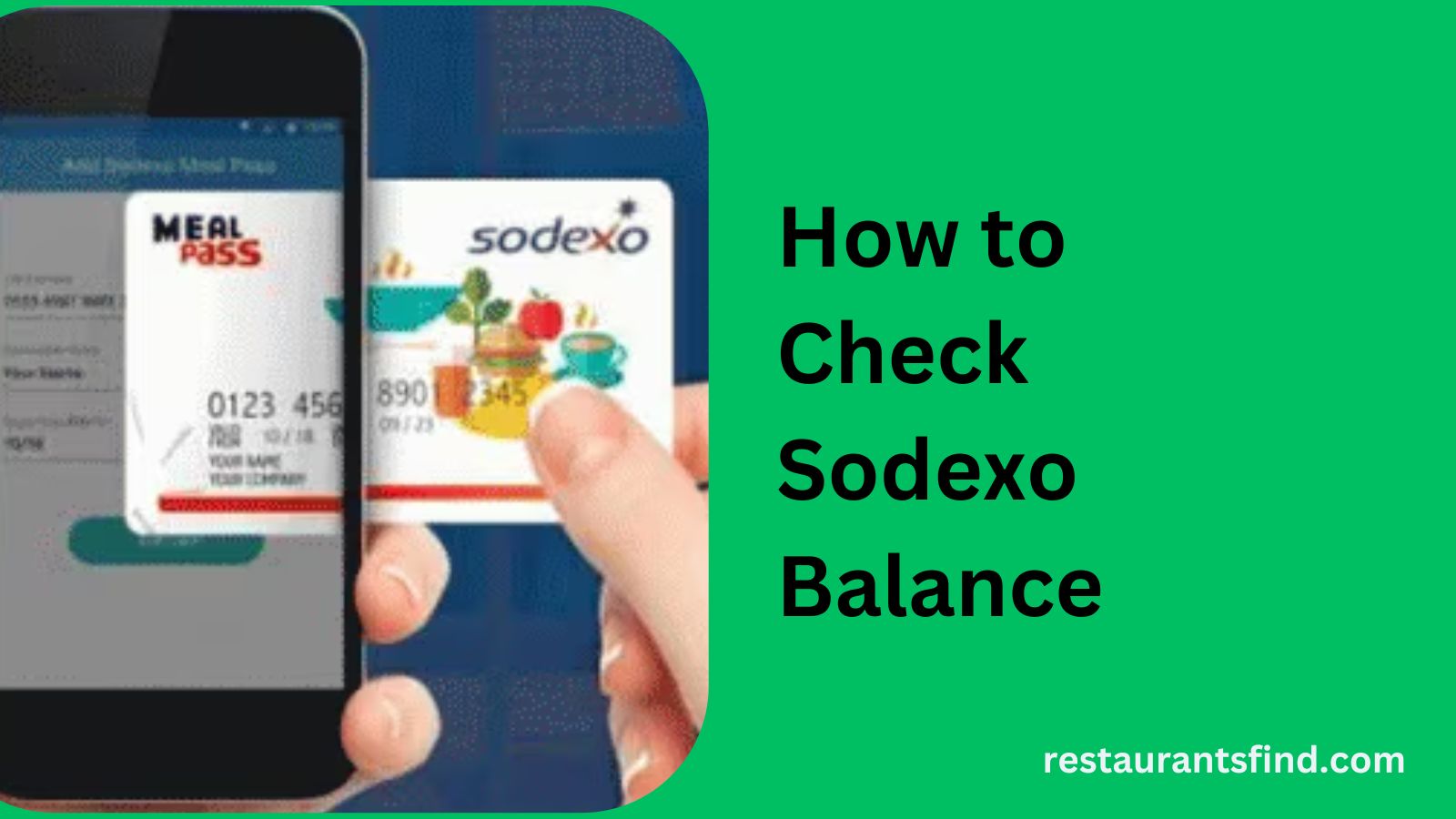 How to Check Sodexo Balance