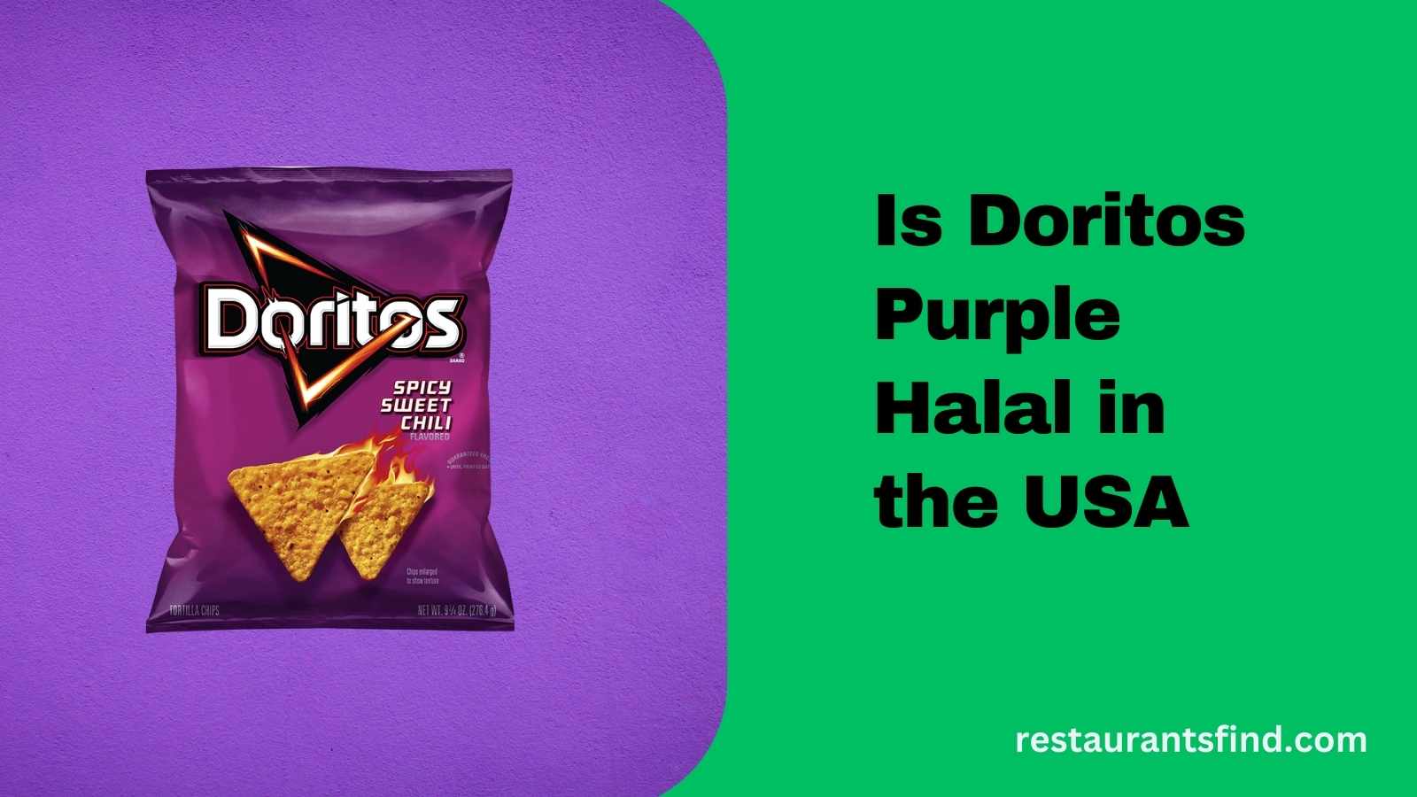 Is Doritos Purple Halal in the USA