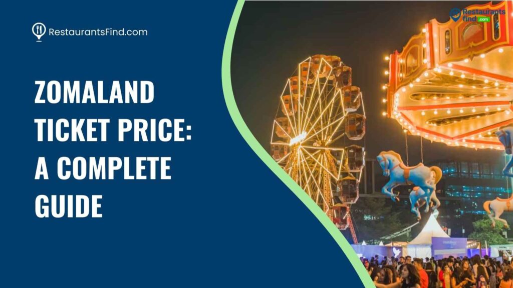 Zomaland Ticket Price