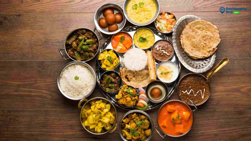 Veg Thali (South Indian Meals)