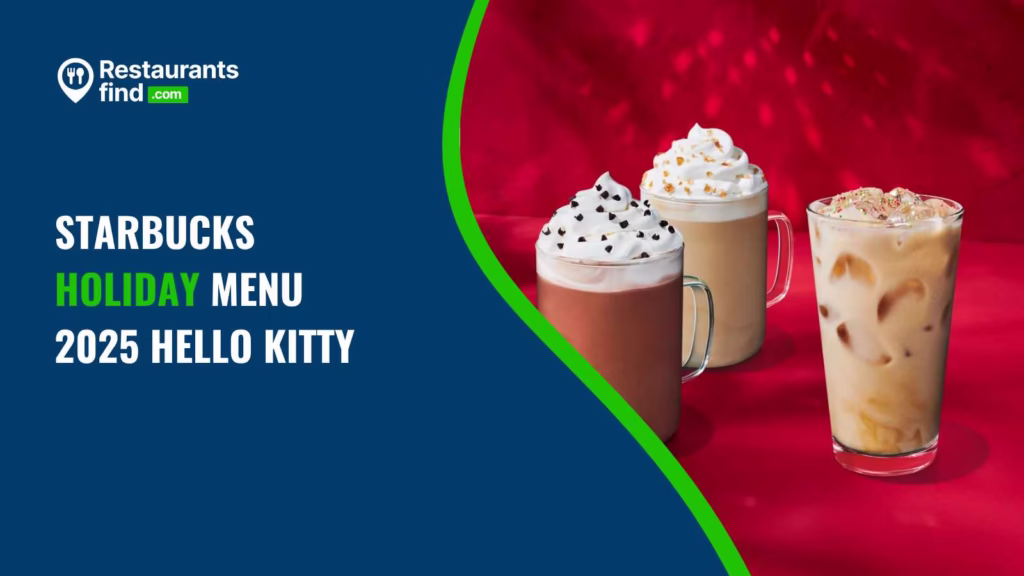 Starbucks Holiday Menu 2025 Hello Kitty